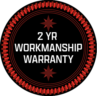 2 YR Workmanship Warranty